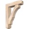 Ekena Millwork Balboa Craftsman Smooth Bracket w/ Offset Brace, Douglas Fir, 7 1/2"W x 32"D x 40"H BKT0806X32X40BOA04SDF - alternate 1